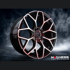 Mazda MX-5/ Miata Custom Wheels - KUHLFX - Estremo Nero w/ Machined Face - Single Wheel - 17"